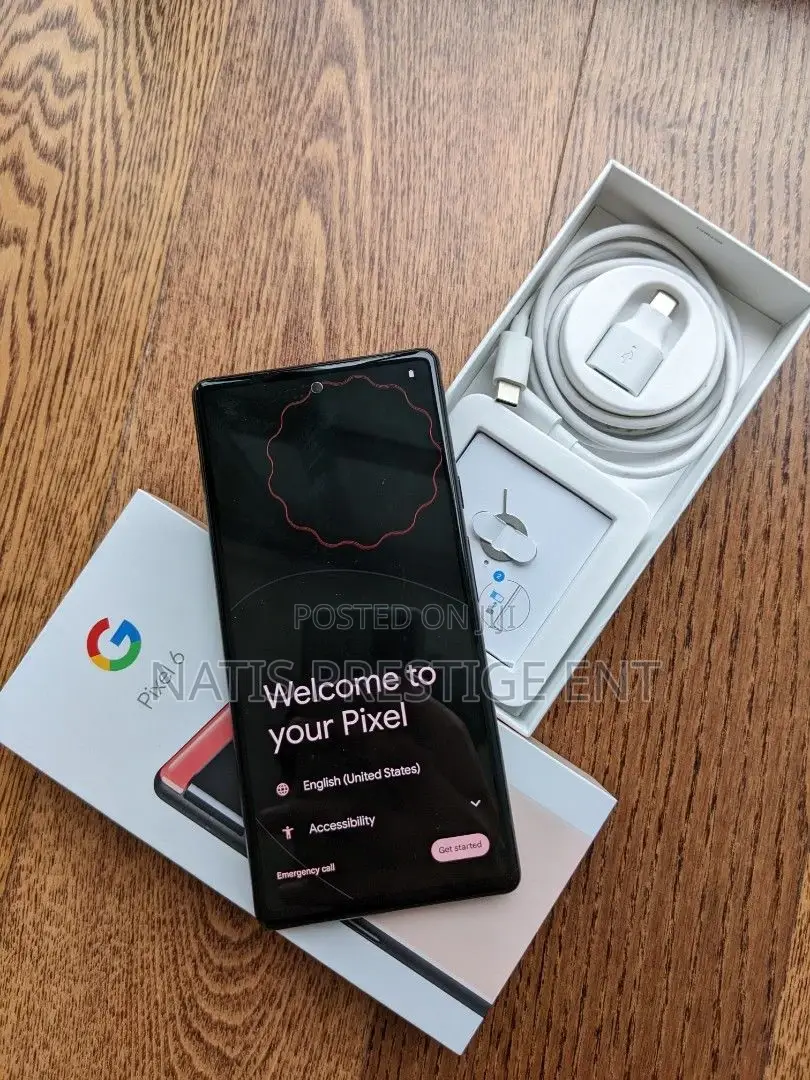 New Google Pixel 6 128 GB Black