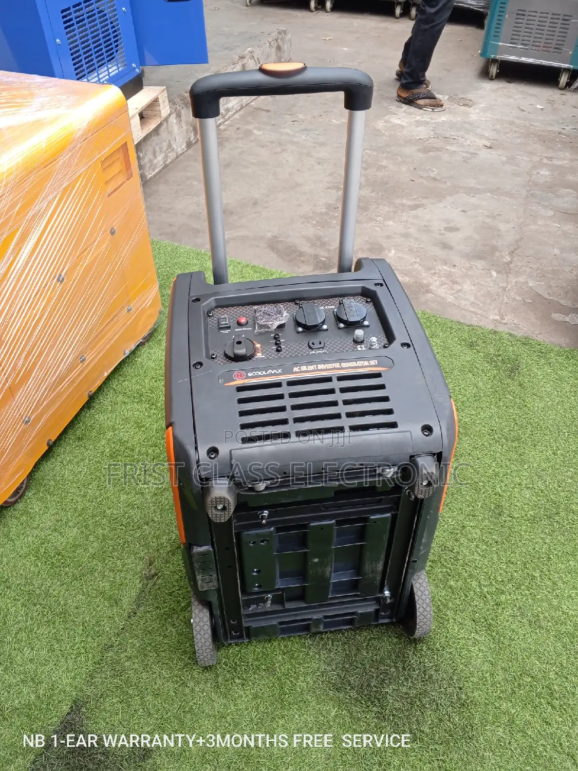 Super Strong Ecoolmax 10kw 13000W Pull Start Petrol Geneset