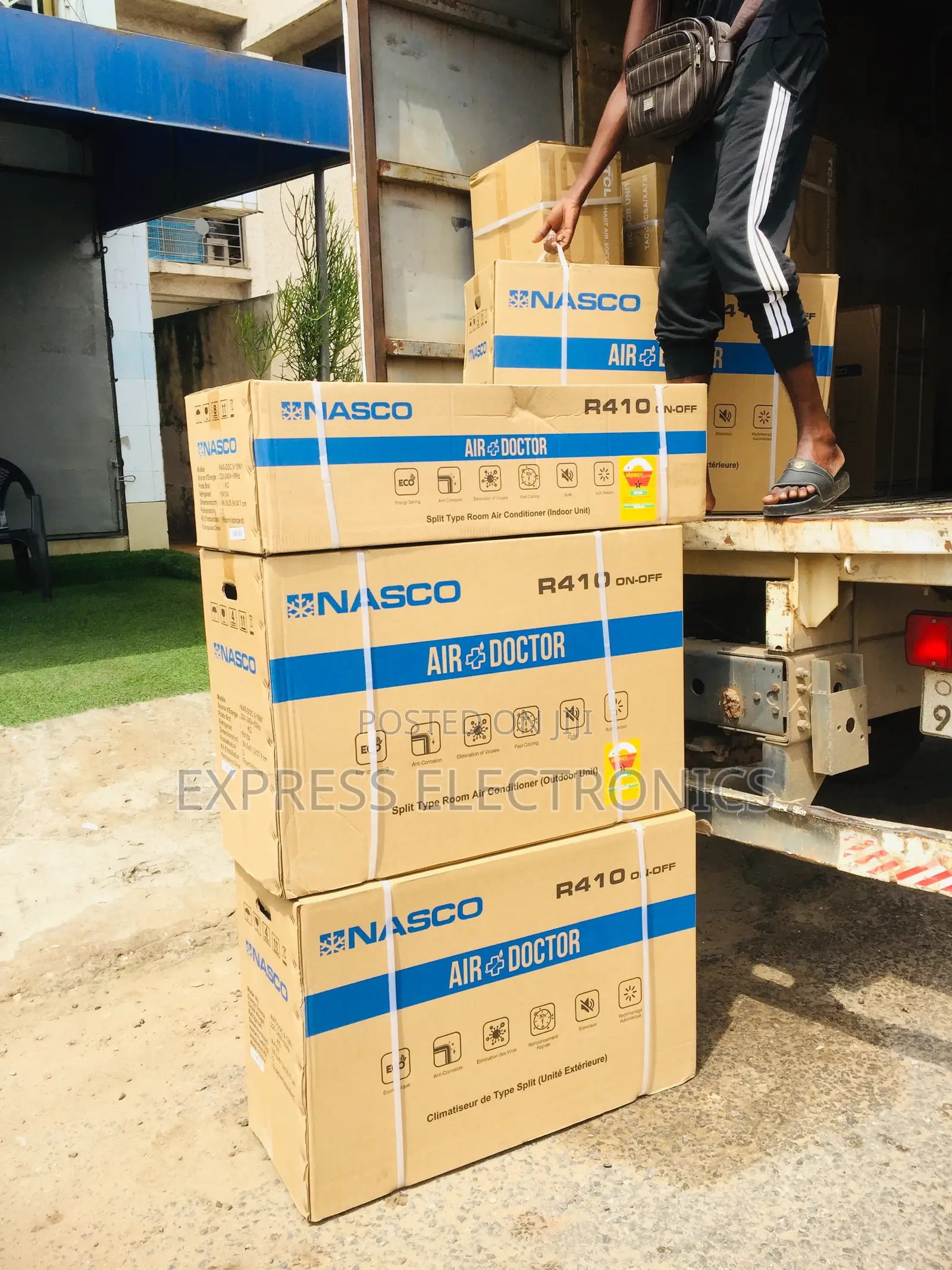 Nasco Air Doctors Fresh Airflow Split R410 Gas 2.0hp AC.