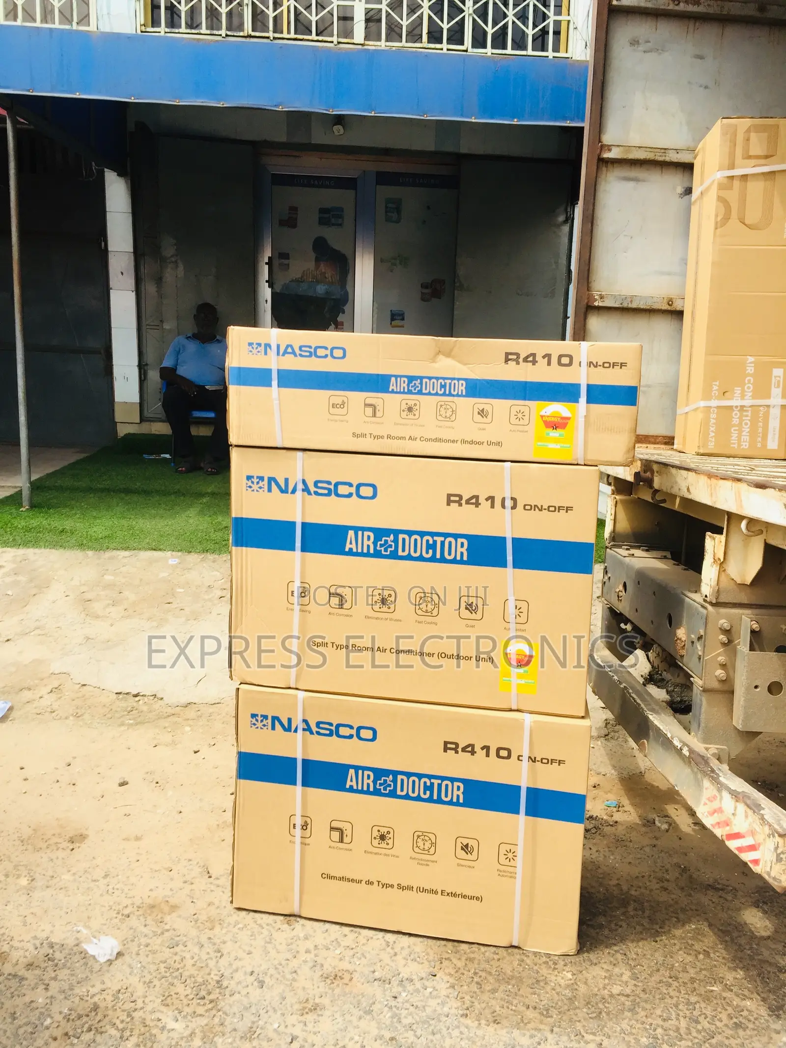 Nasco [2hp ] Split R410 Gas Air Conditioner