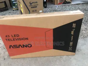 Elegant Asano 43′′ Digital Satellite HD TV – Black