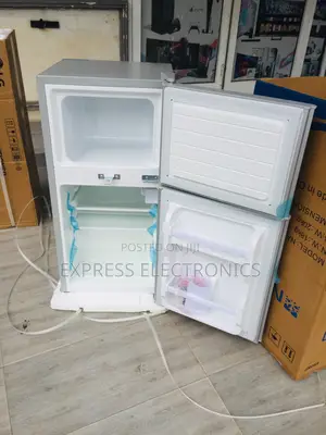 High Quality Sleek Grey Double Door Nasco Fridge