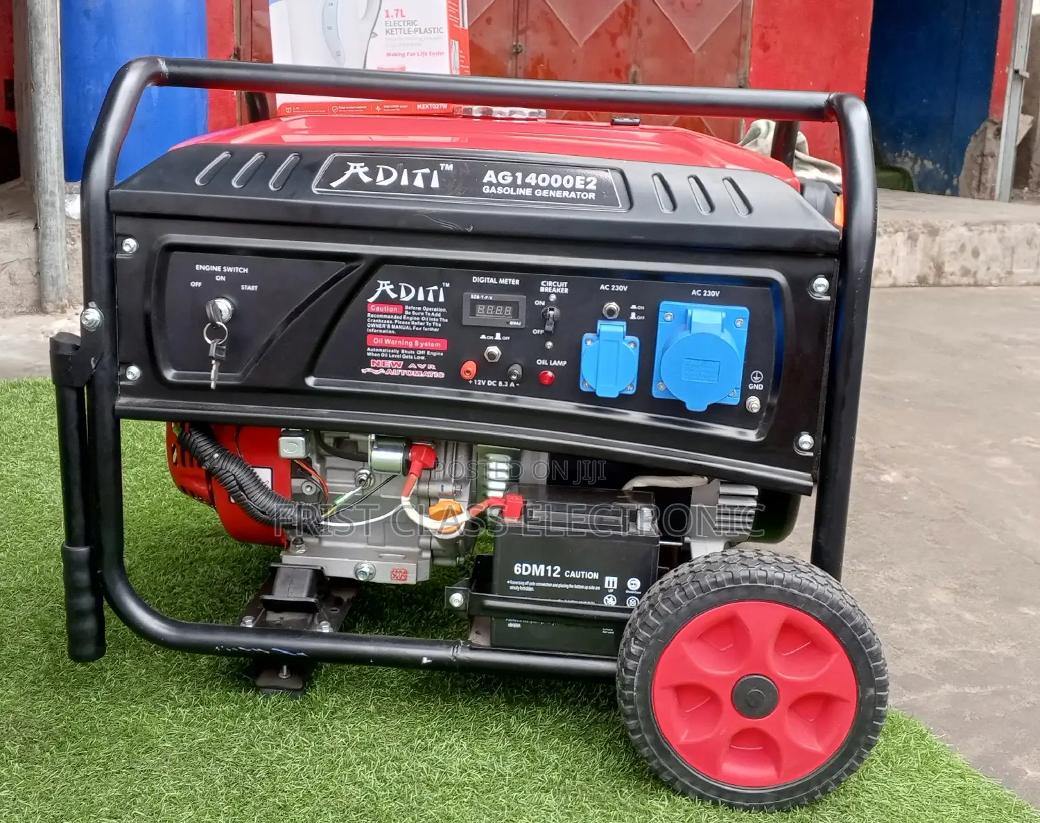 Generator Silent Petrol Key Start 12kw 14000W Aditi Geneset
