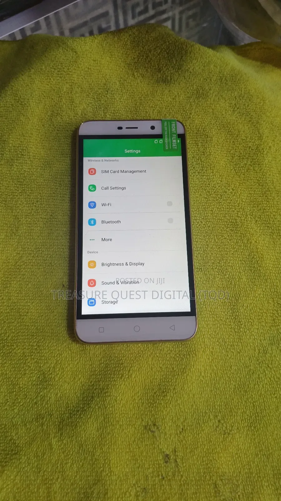 Tecno A7 32 GB Yellow