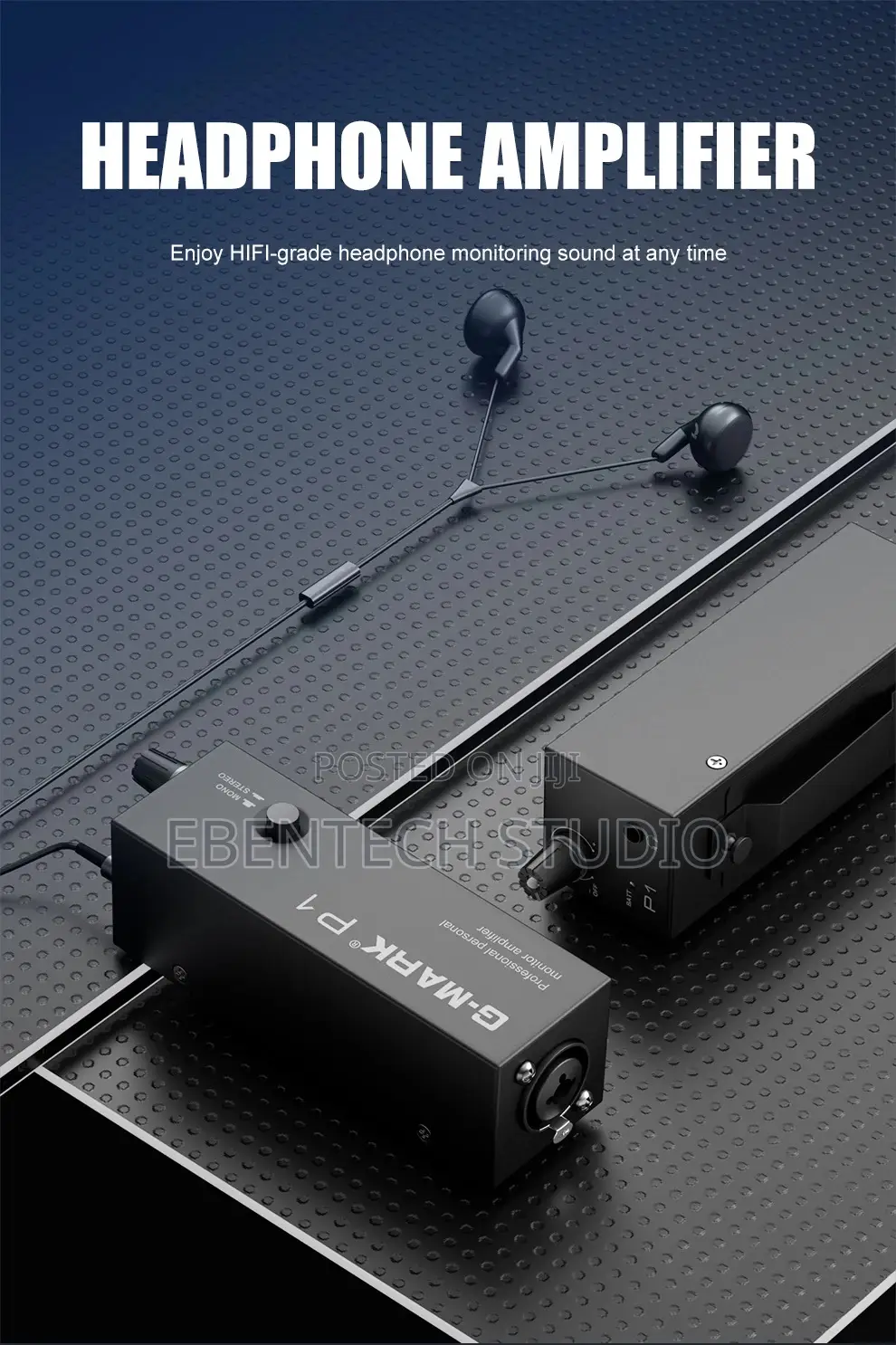 G-Mark P1 in Ear Amplifier Personal in Ear Monitor Amp