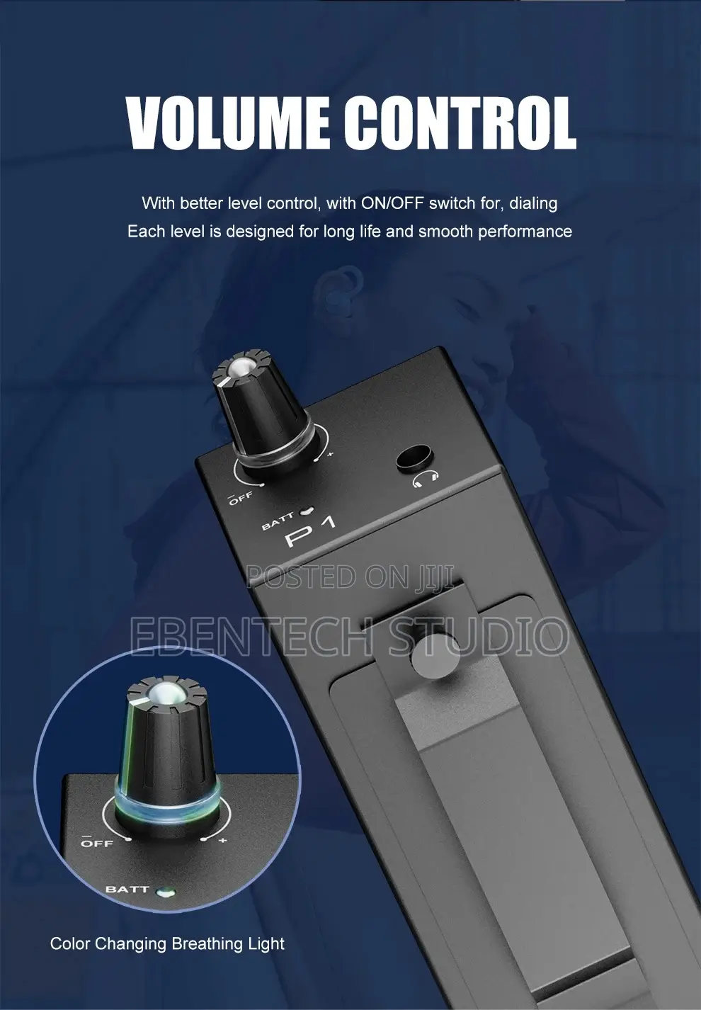 G-Mark P1 in Ear Amplifier Personal in Ear Monitor Amp