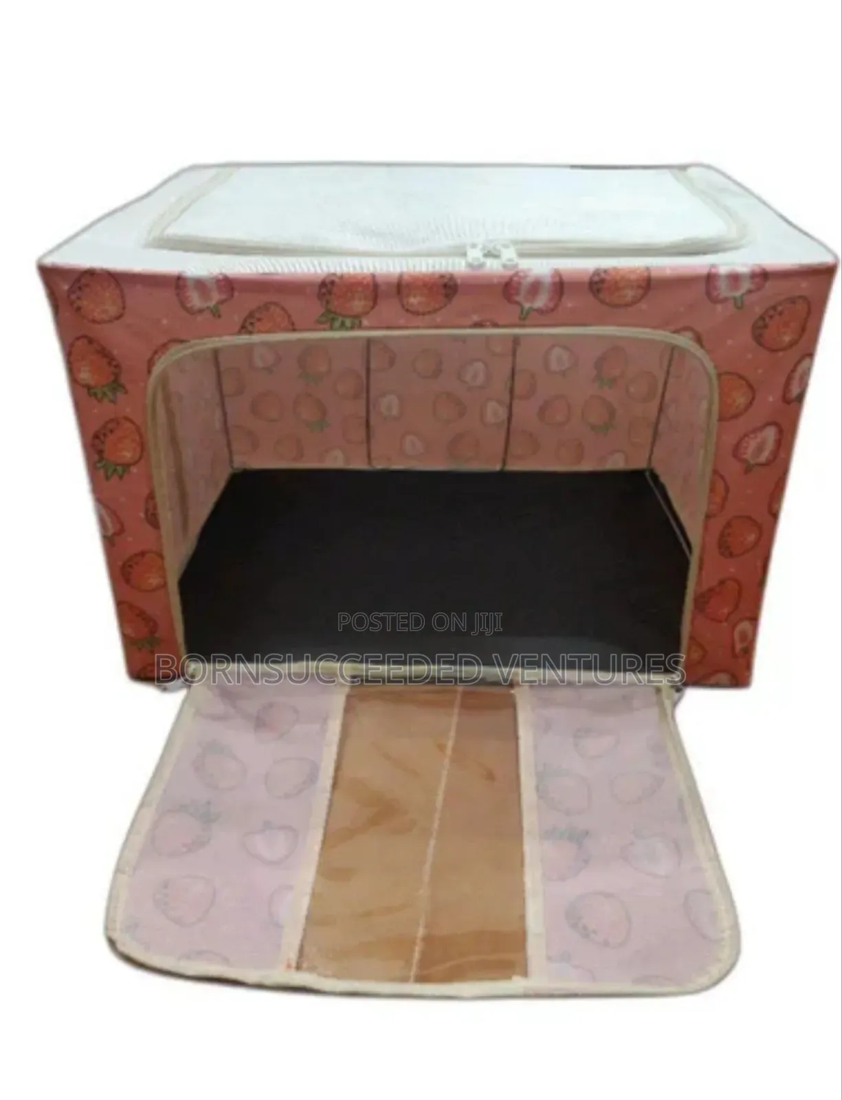 Non Woven Printed Foldable Cloth Storage Box, Capacity: 5kg