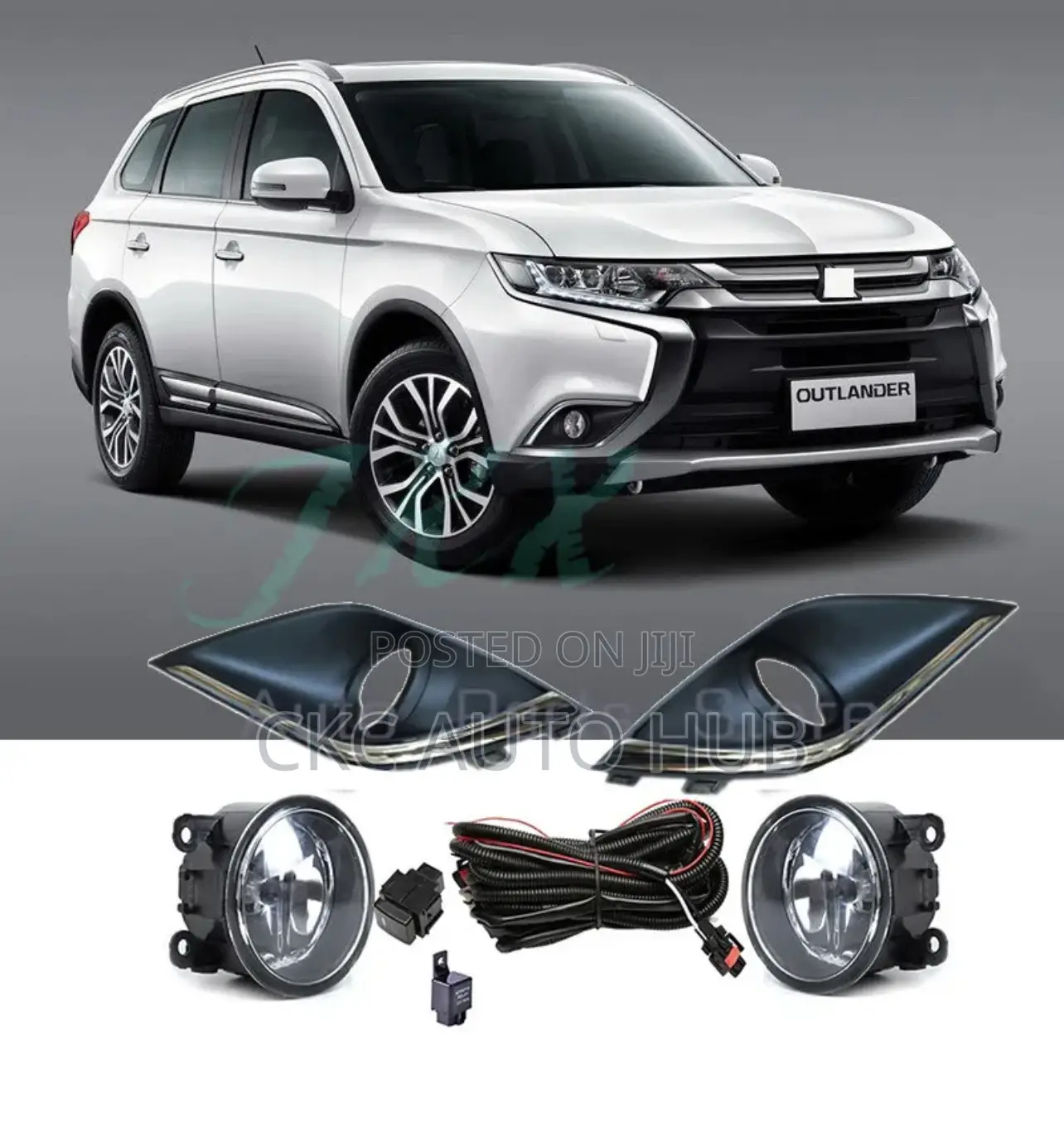 Outlander 2017 2018 2019 2020 Foglight and Covers Set