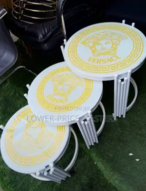 Modern 3 in 1 Versace Center Table