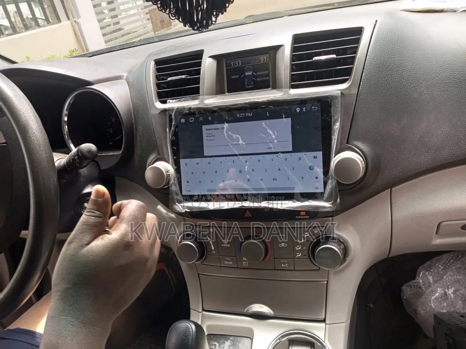 Highlander 2009 Android System Screen Play