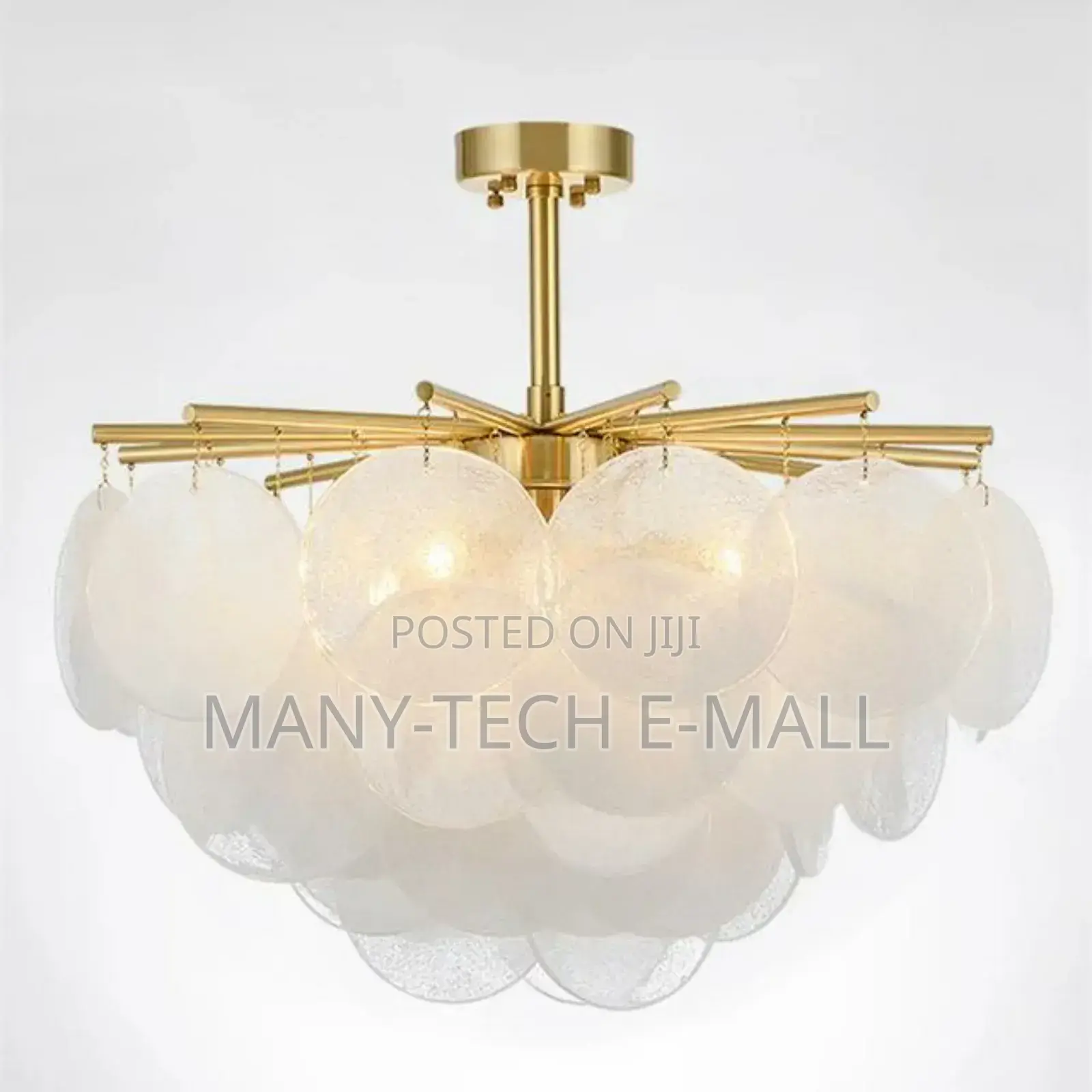 Simple Crystal Chandelier.