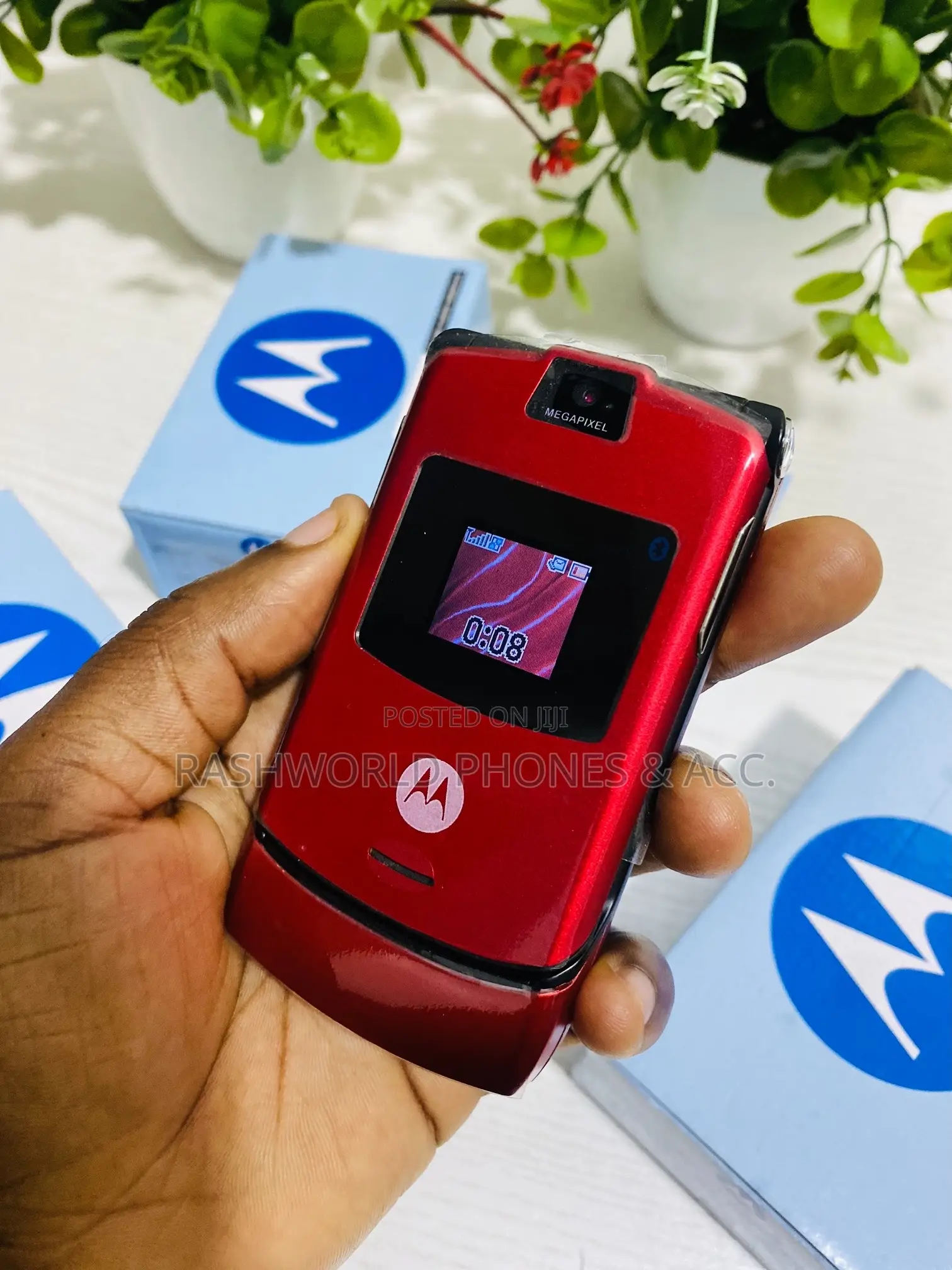 New Motorola RAZR V3 Red