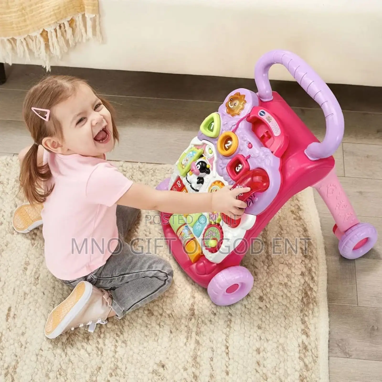 Vtech Sit-to-Stand Learning Walker Pink