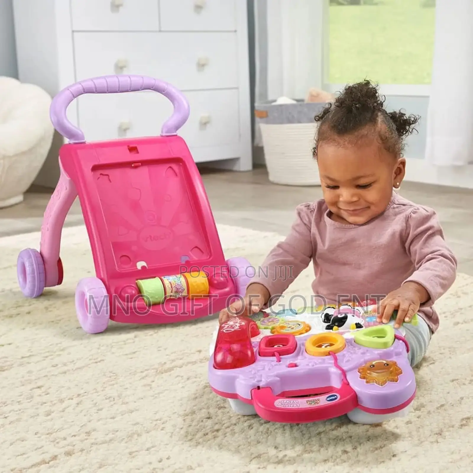 Vtech Sit-to-Stand Learning Walker Pink