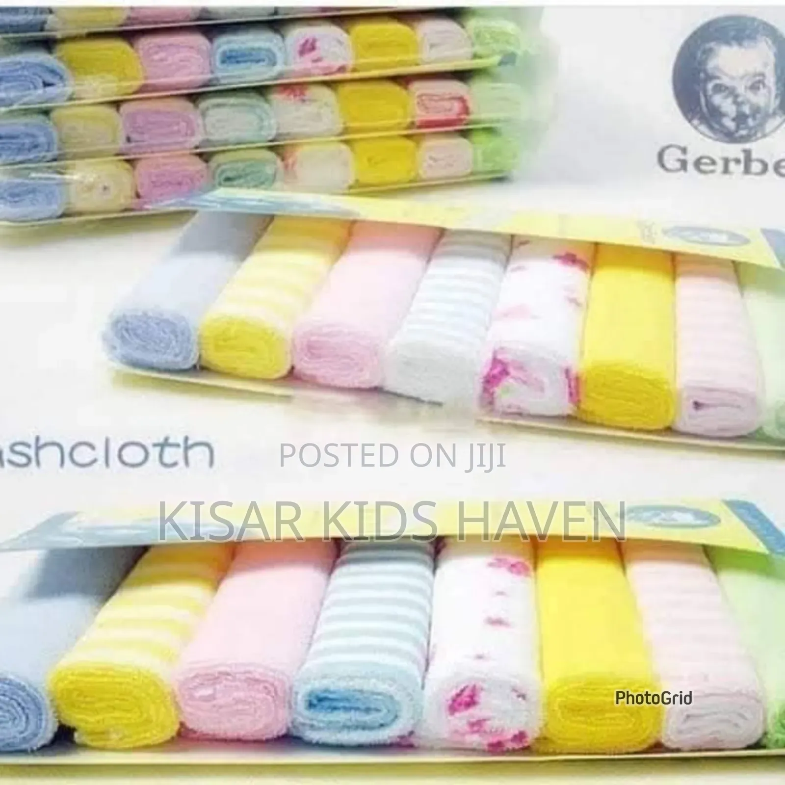 Baby Wash Cloth 8 Pieces in a Pack