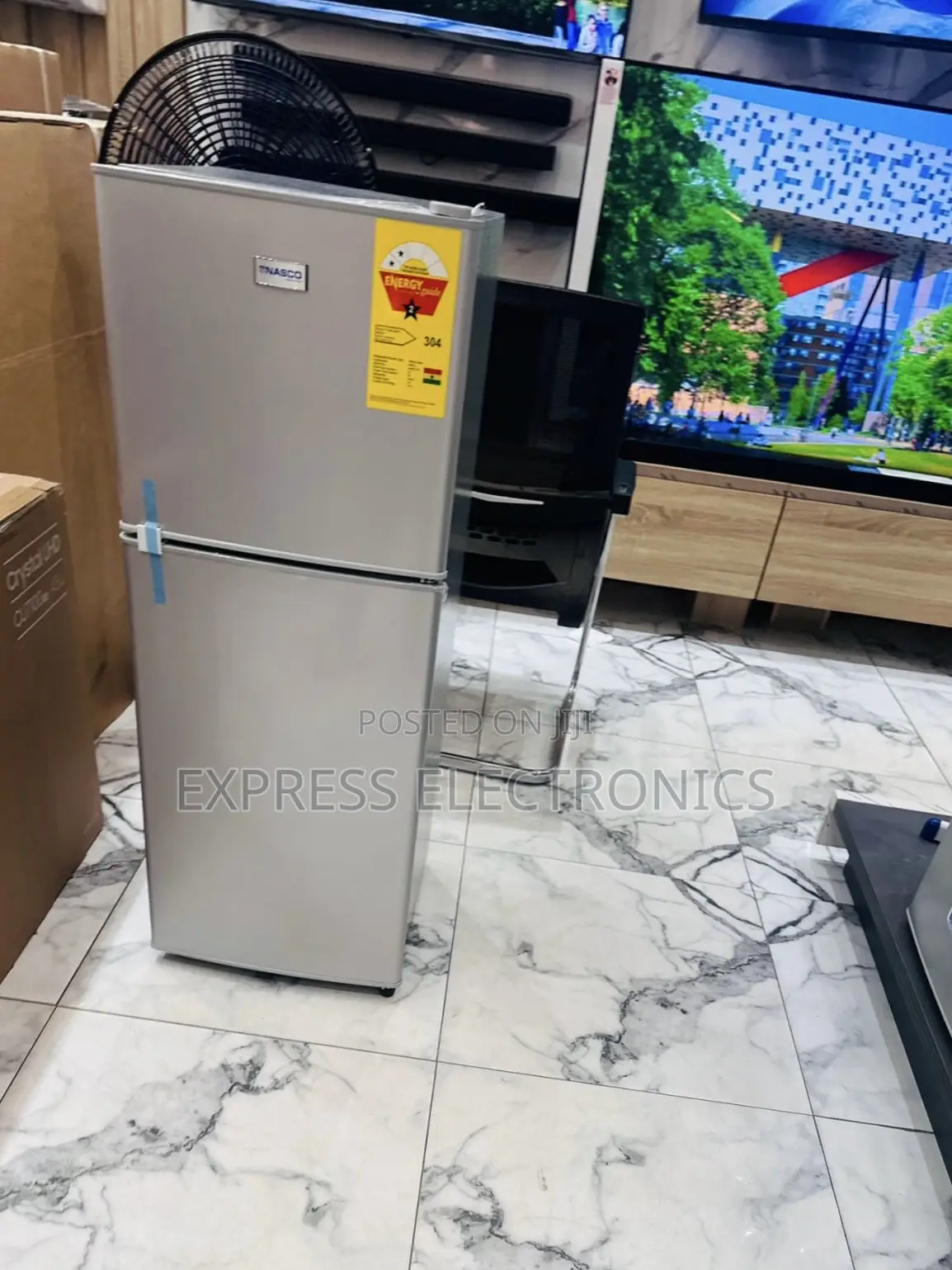 New Nasf2-18fl Double Door Fridge Nasco.