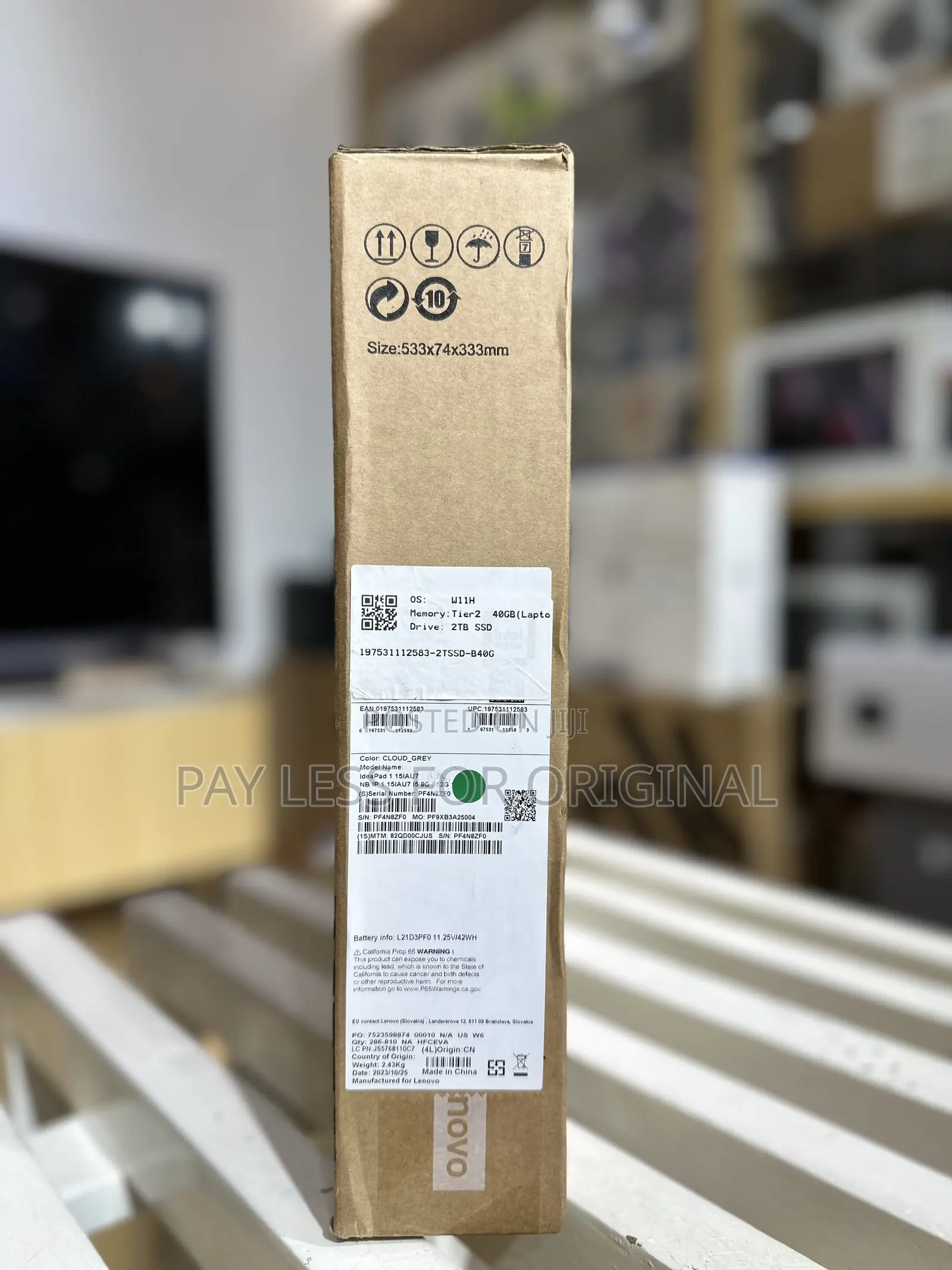 New Laptop Lenovo IdeaPad 1 40GB Intel Core i5 SSD 2T