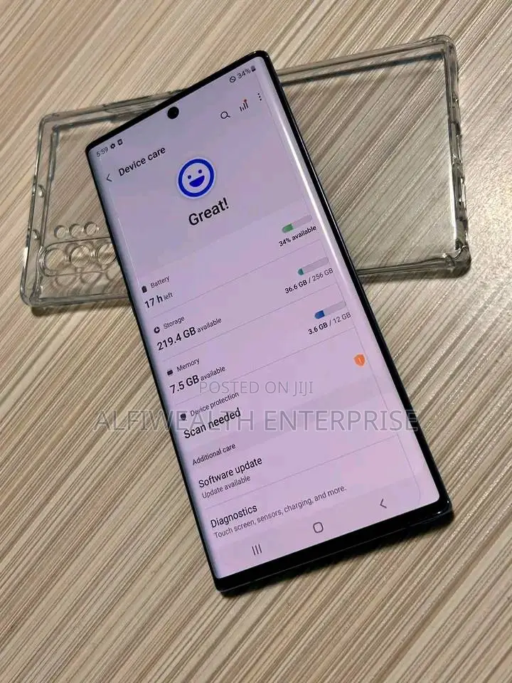 New Samsung Galaxy Note 10 Plus 256 GB Black