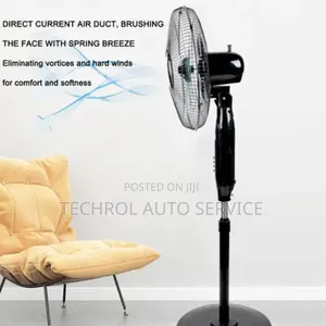 Solar Rechargeable Fan With Inbuilt Battery
