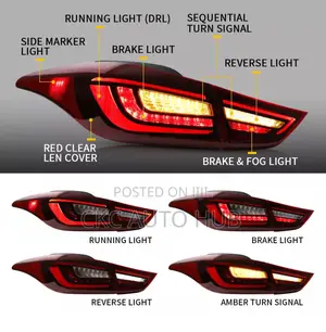 Hyundai Elantra 2011 2012 2013 2014 Tail Lamp