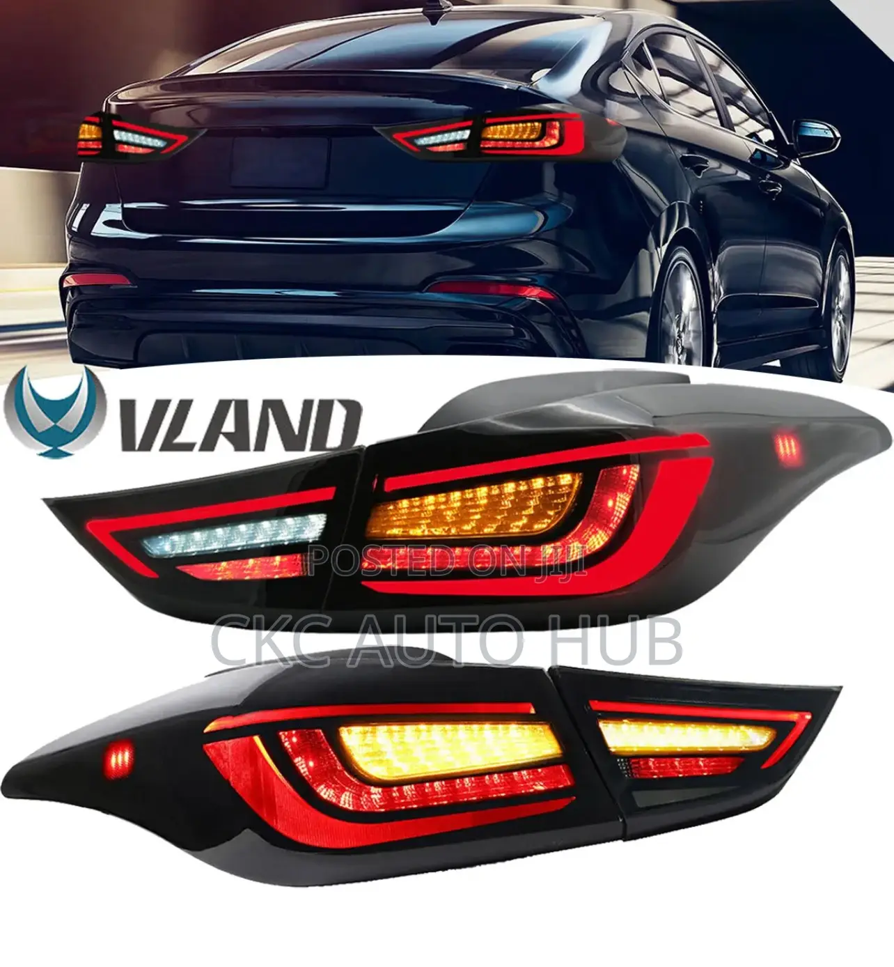 Hyundai Elantra 2011 2012 2013 2014 Tail Lamp
