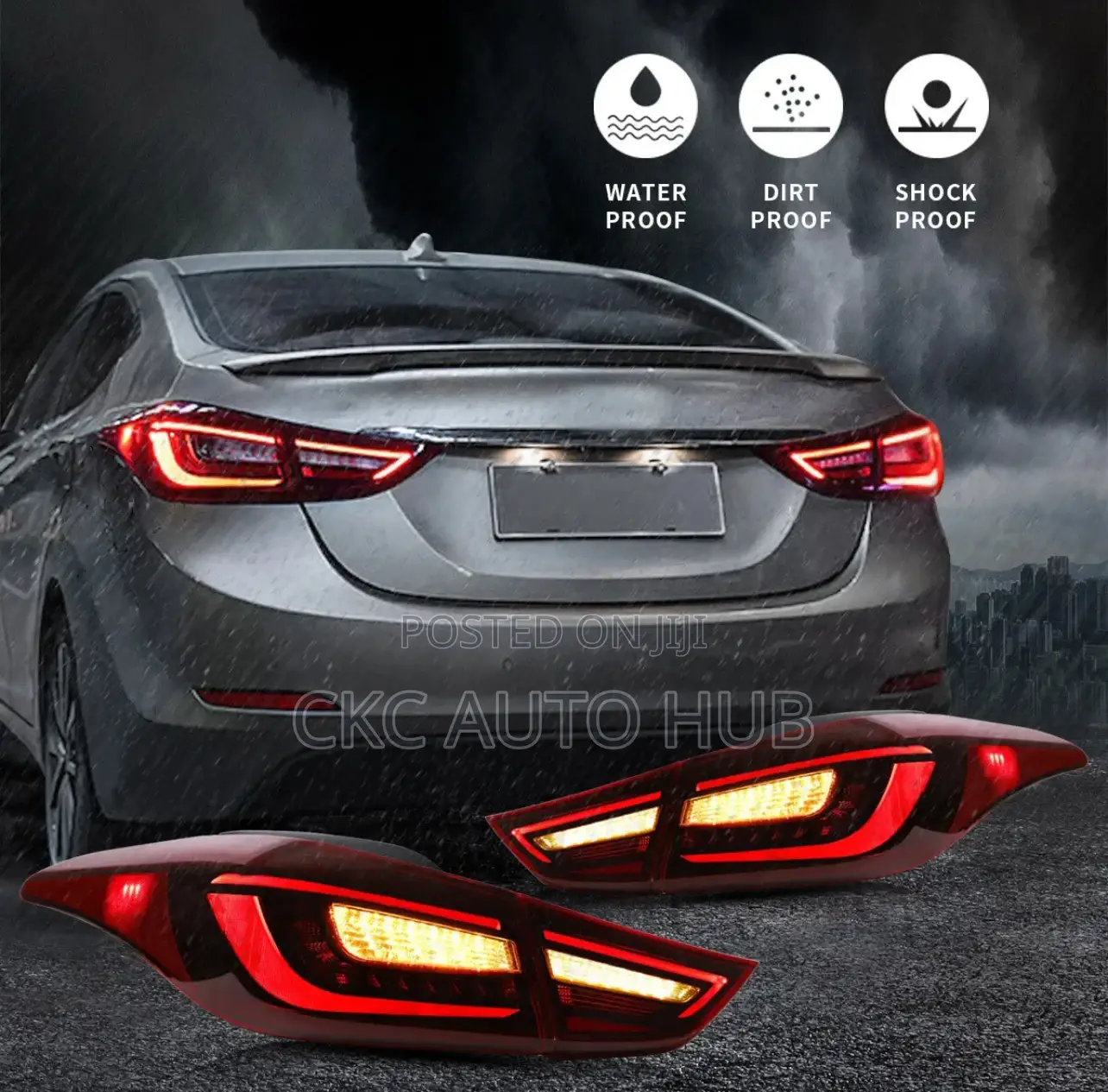 Hyundai Elantra 2011 2012 2013 2014 Tail Lamp