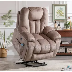 Recliner Sofa (Velvet Fabric) Accent