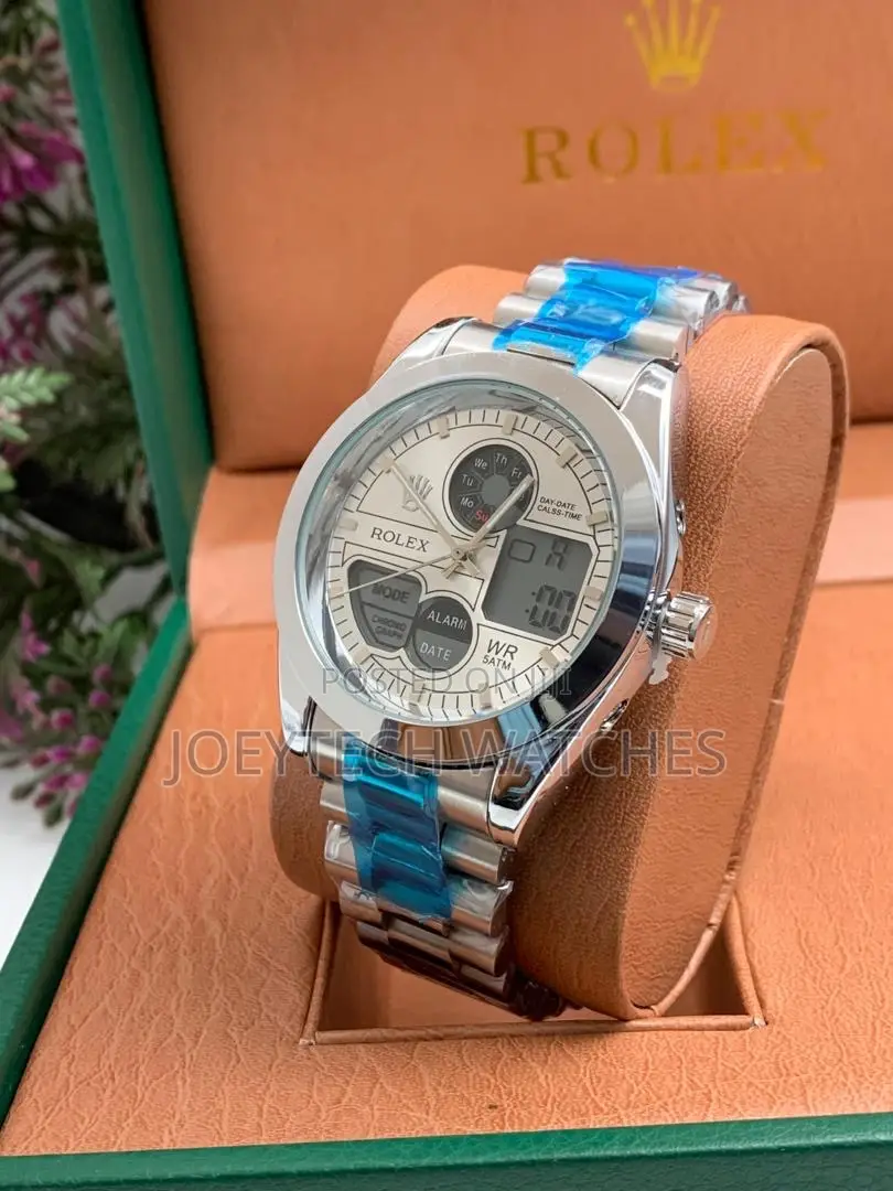 Digital Rolex Watch