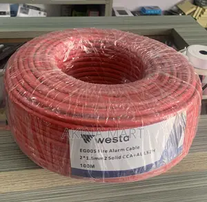 100m Fire Alarm Cable 1.5mm Solid Cca Westa Eg005