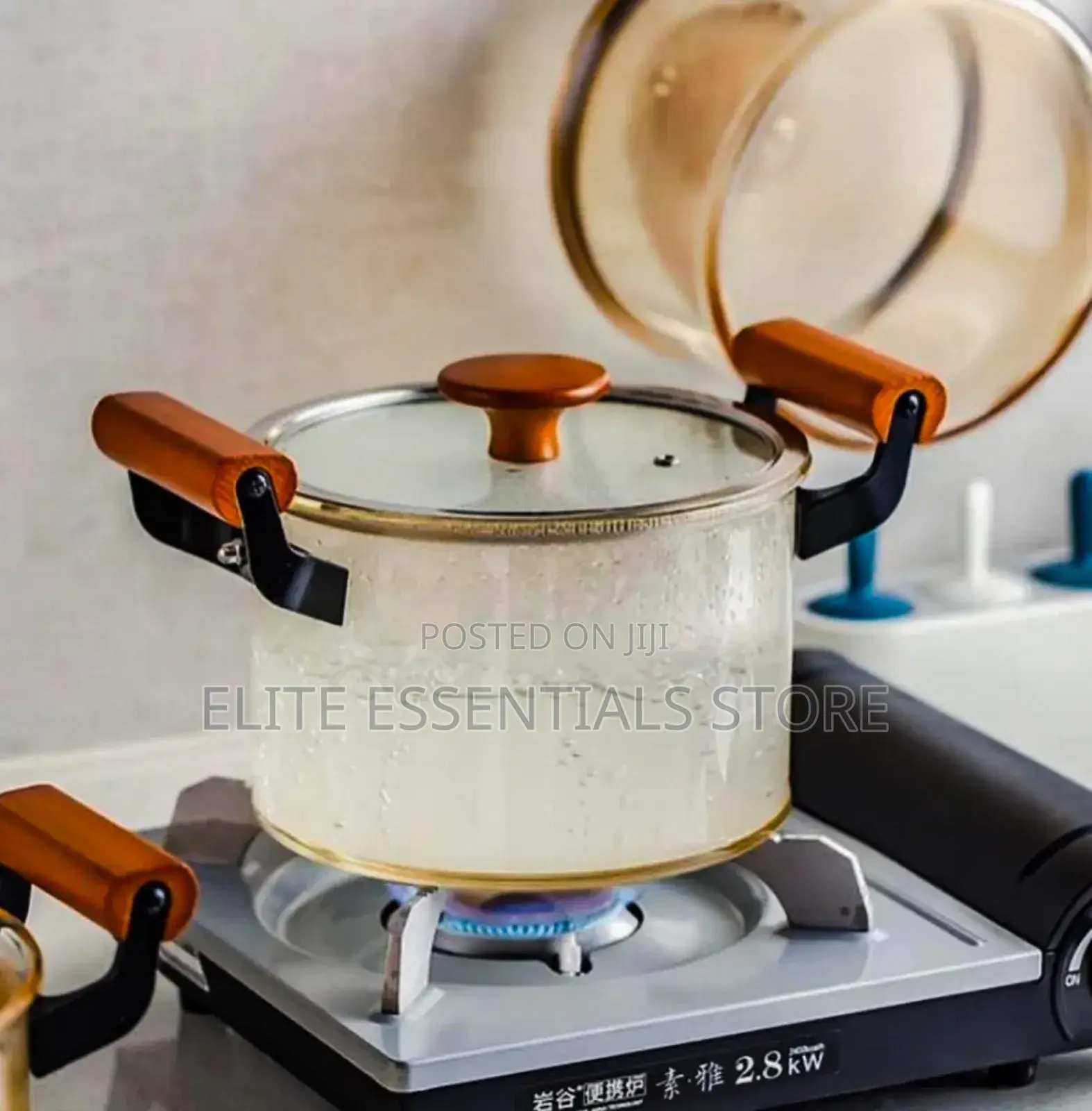 High Quality Cooking Glass Pot Cookware