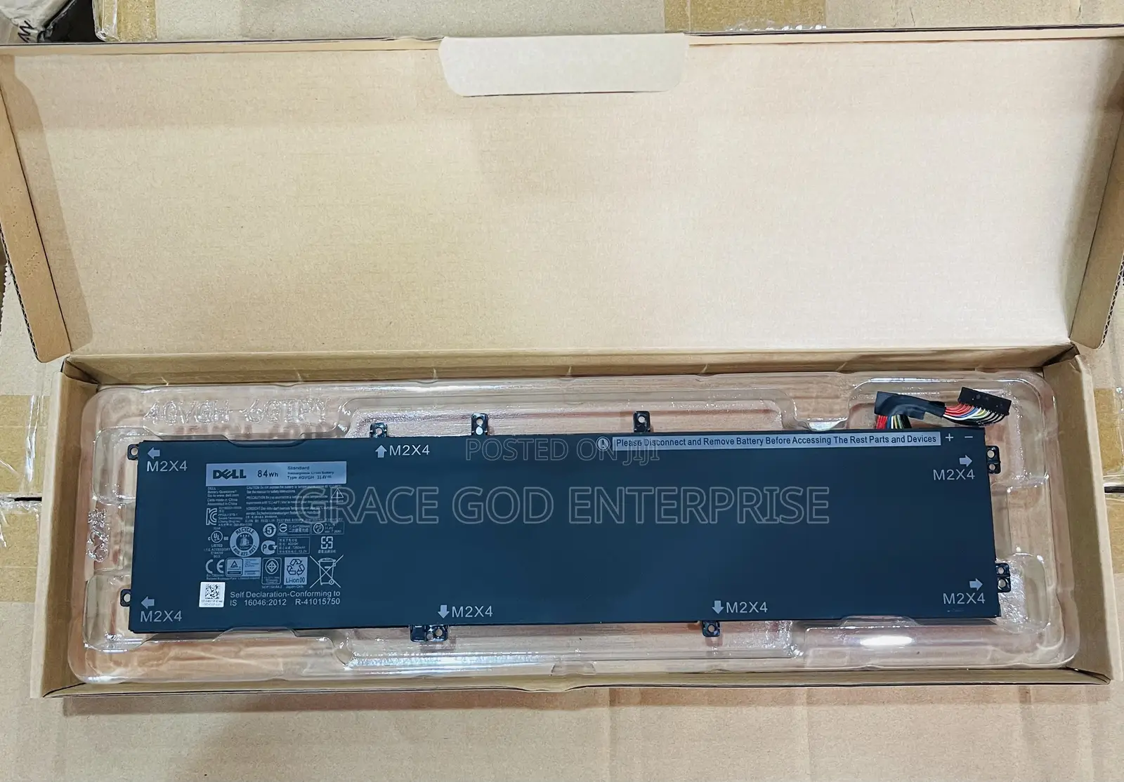 Original 4GVGH Laptop Battery Dell XPS 15 9550