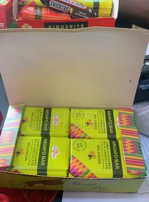 Golden Tree Chocolate Akuafo Bar Lemon Flavour 50gx20