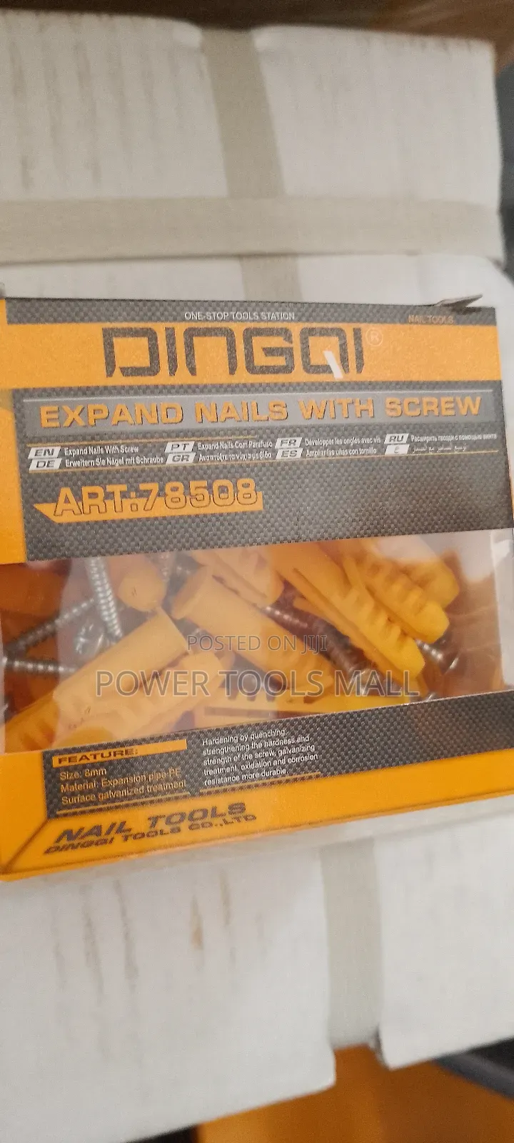 Dingqi Expand Nails With Screw