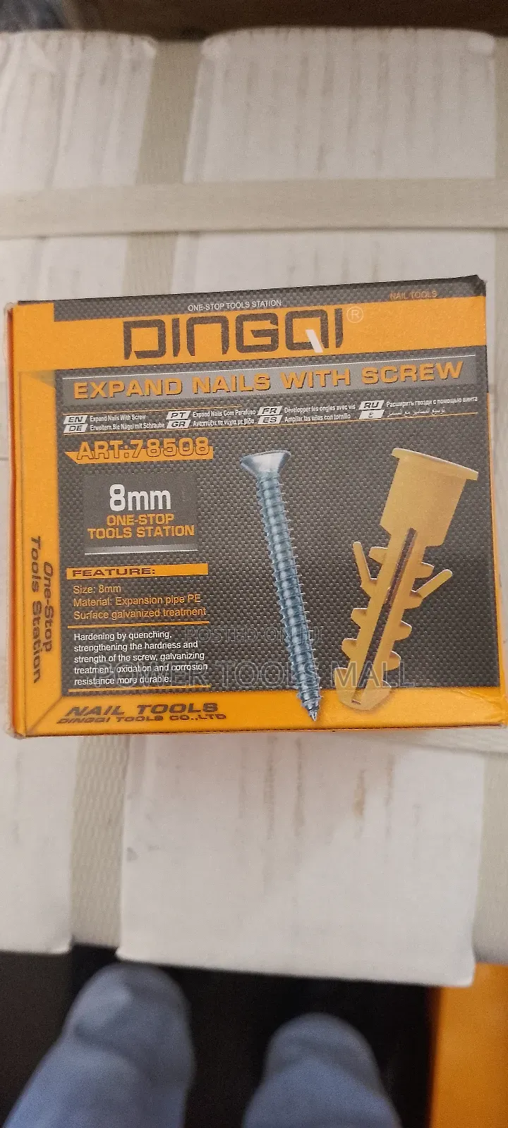 Dingqi Expand Nails With Screw