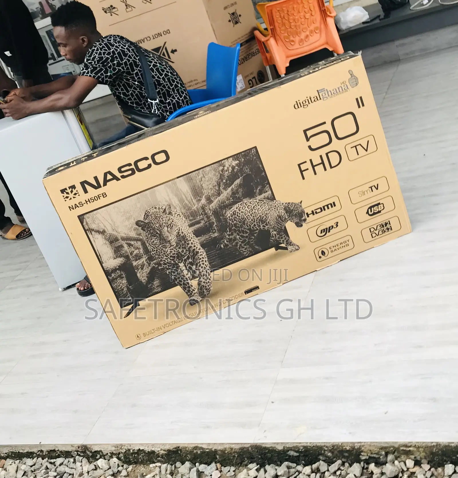 Original Digital 50 Inch Led Digital Satellite Nasco Tv
