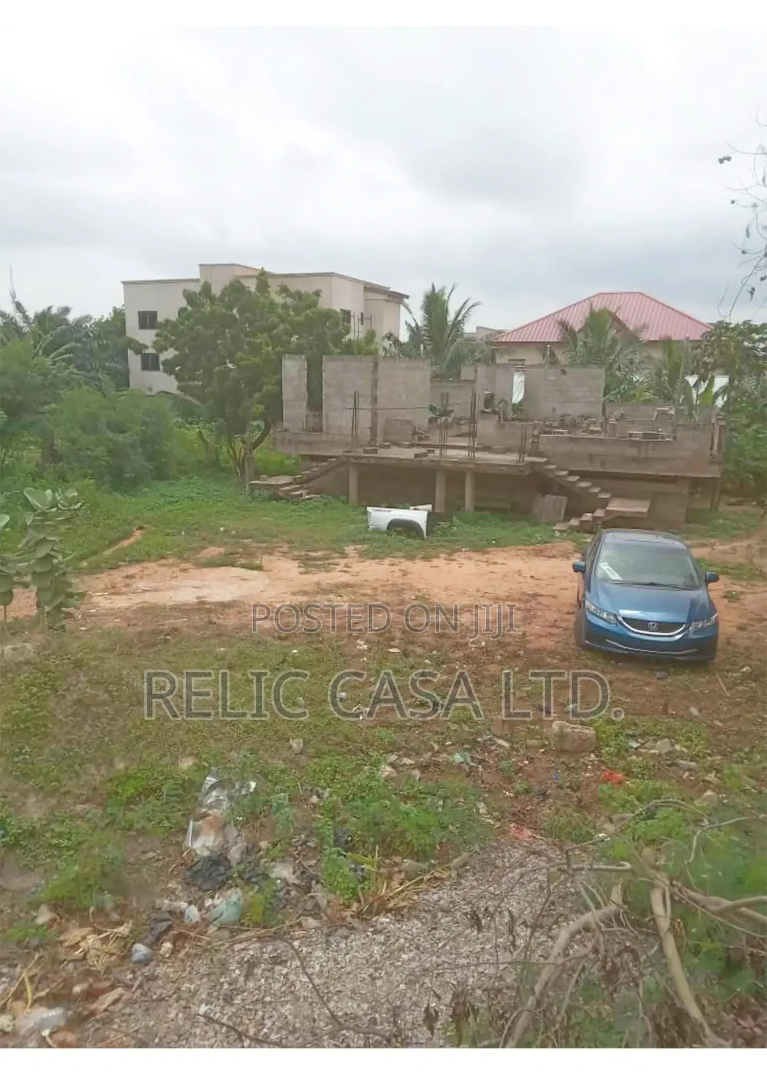 2 Plots of Land for Sale at Achimota Gulf Hills, Titled