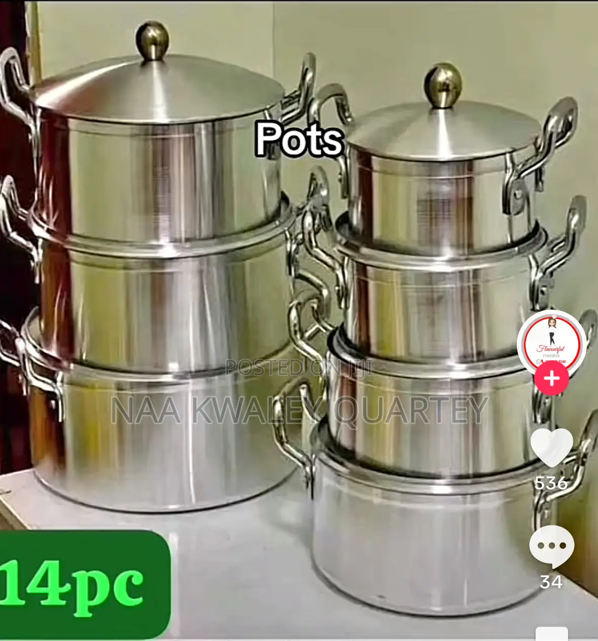 14pcs Aluminium Cookware Set
