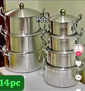 14pcs Aluminium Cookware Set