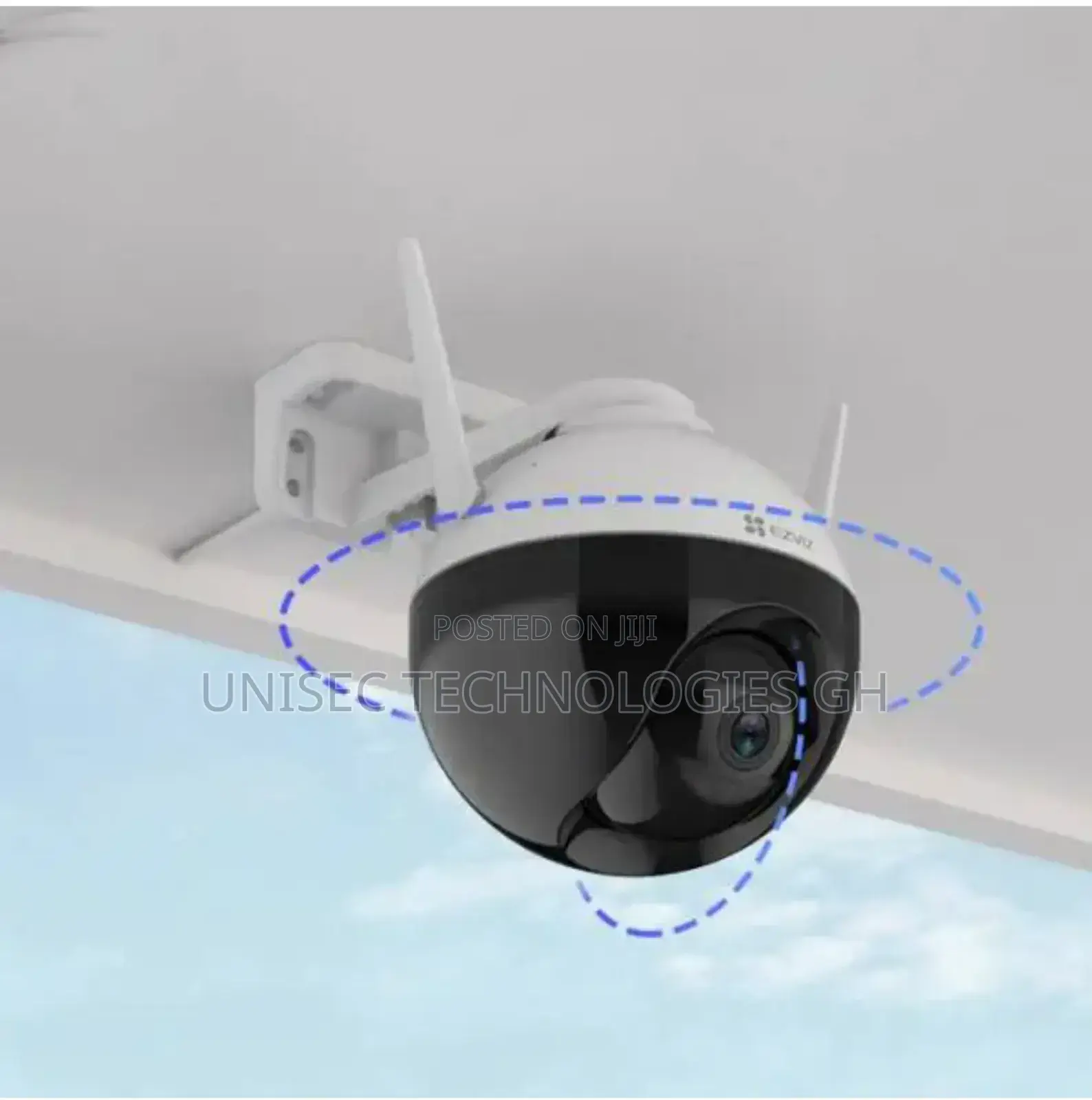 Single Lens PTZ With Night Vision Camera