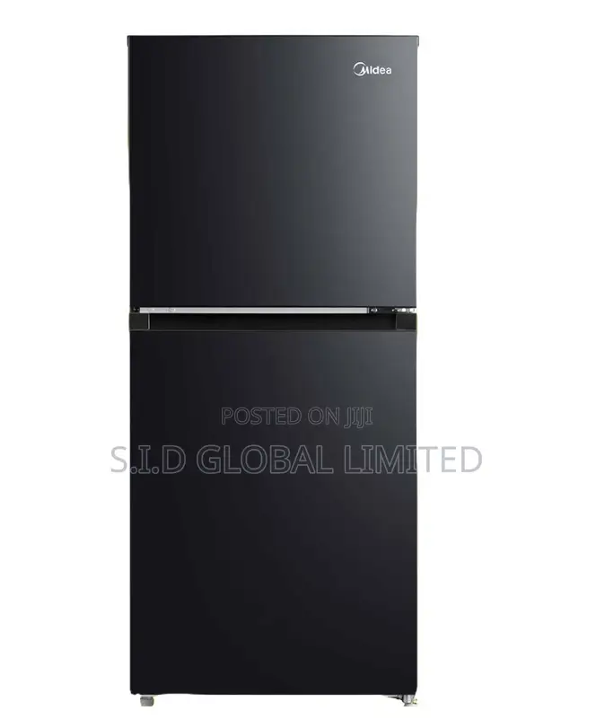Adorable MIDEA-173LTR-DOUBLE-DOOR-TOP-MOUNT-FRIDGE