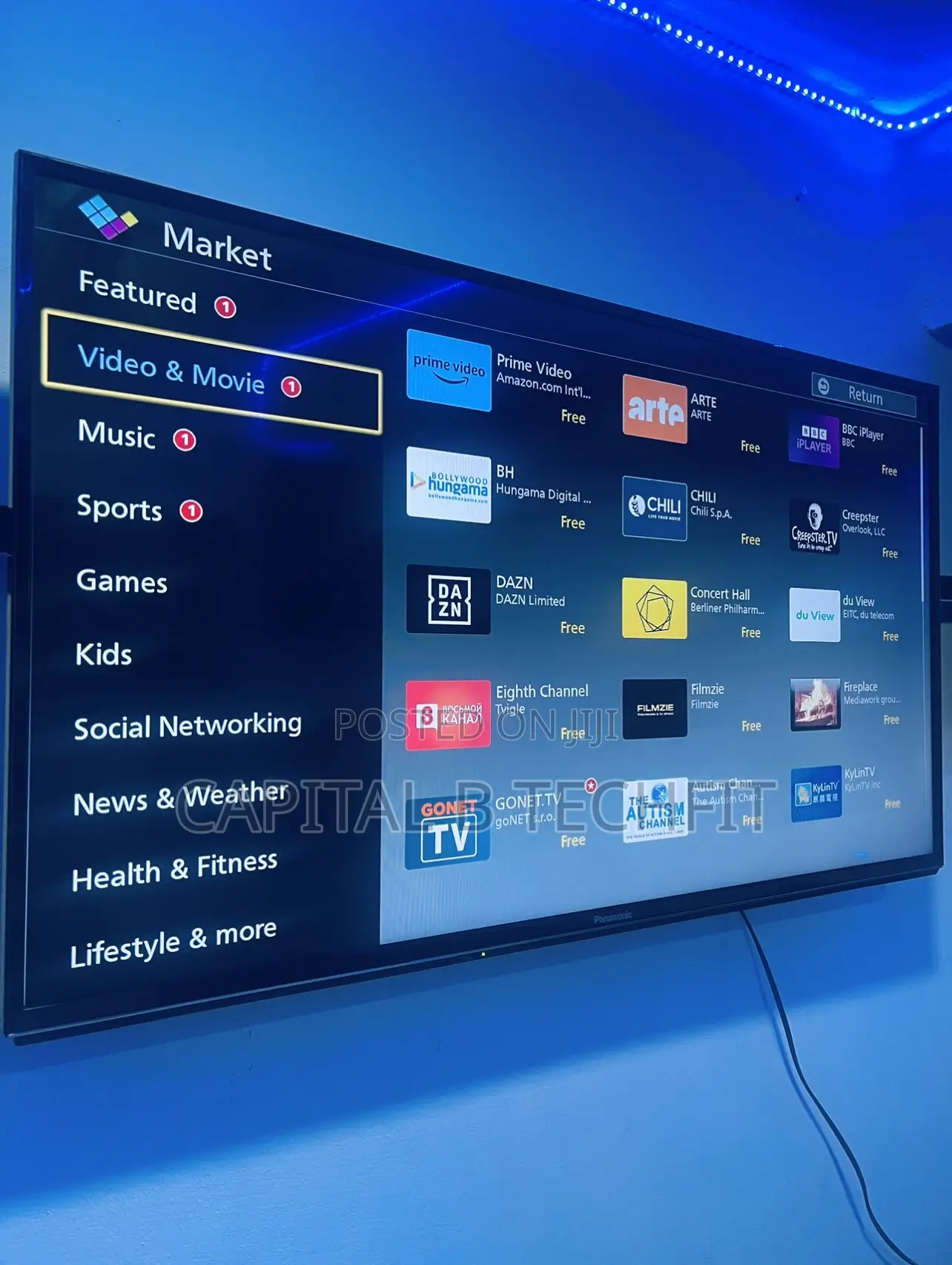 50inches Full Digital Ultra Hd Led Smart Panasonic Machine