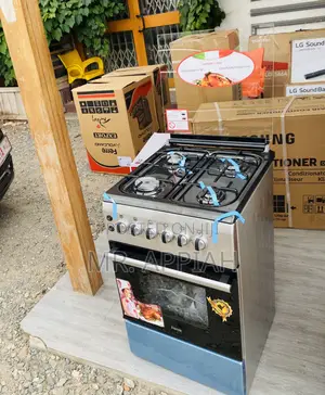 Check Out Authentic Volcano 50x60 Gas Oven 4 Burner(Gray).