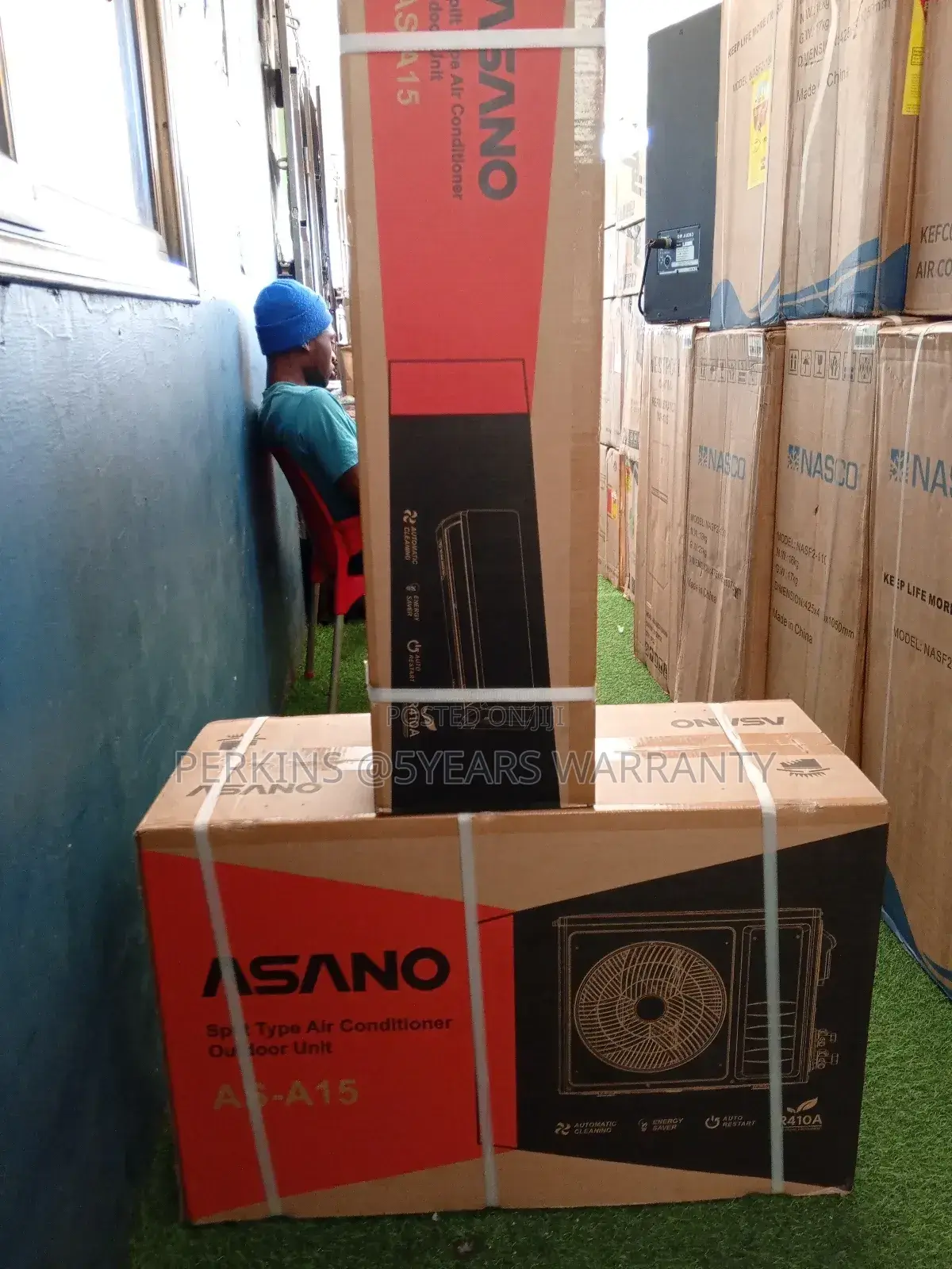 Fast Cooling Asano 1.5hp Split Air Conditioner