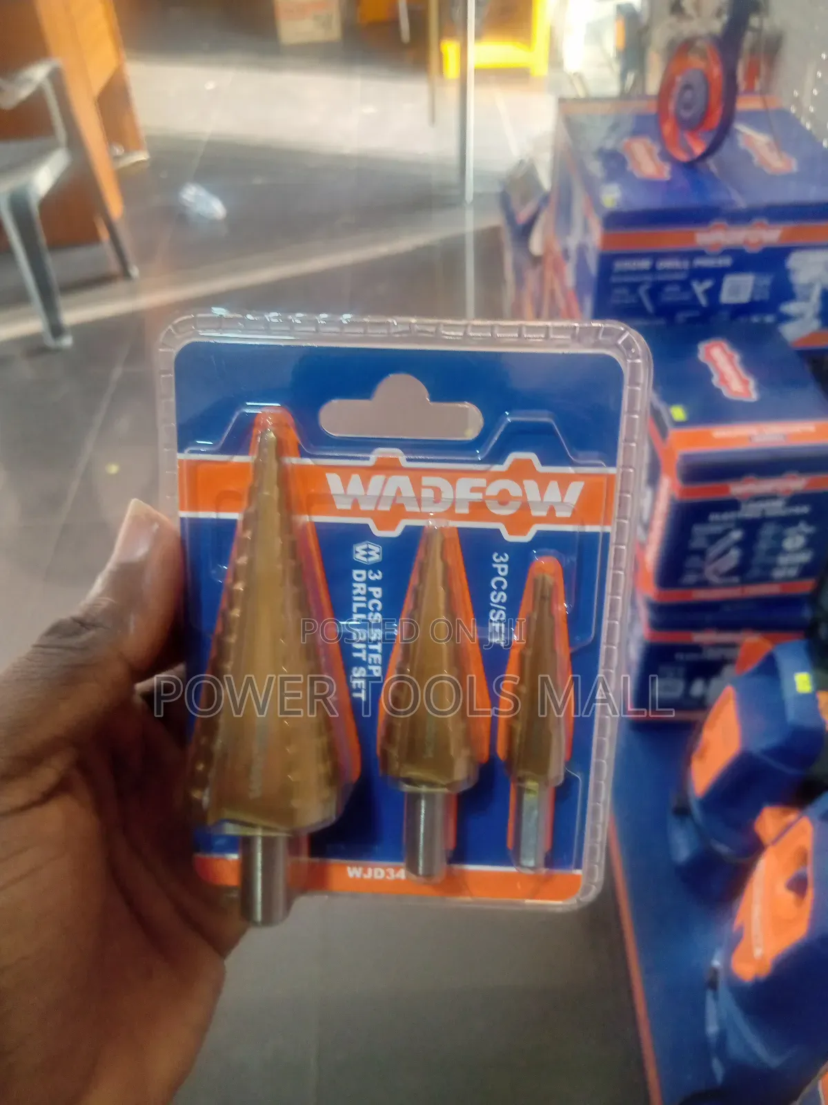 3pcs Step Drill Bit Wadfow
