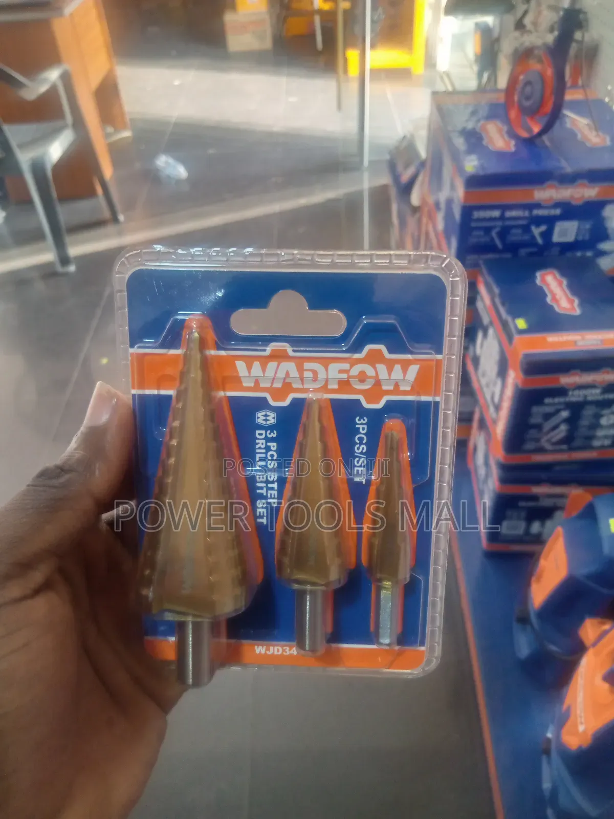 3pcs Step Drill Bit Wadfow