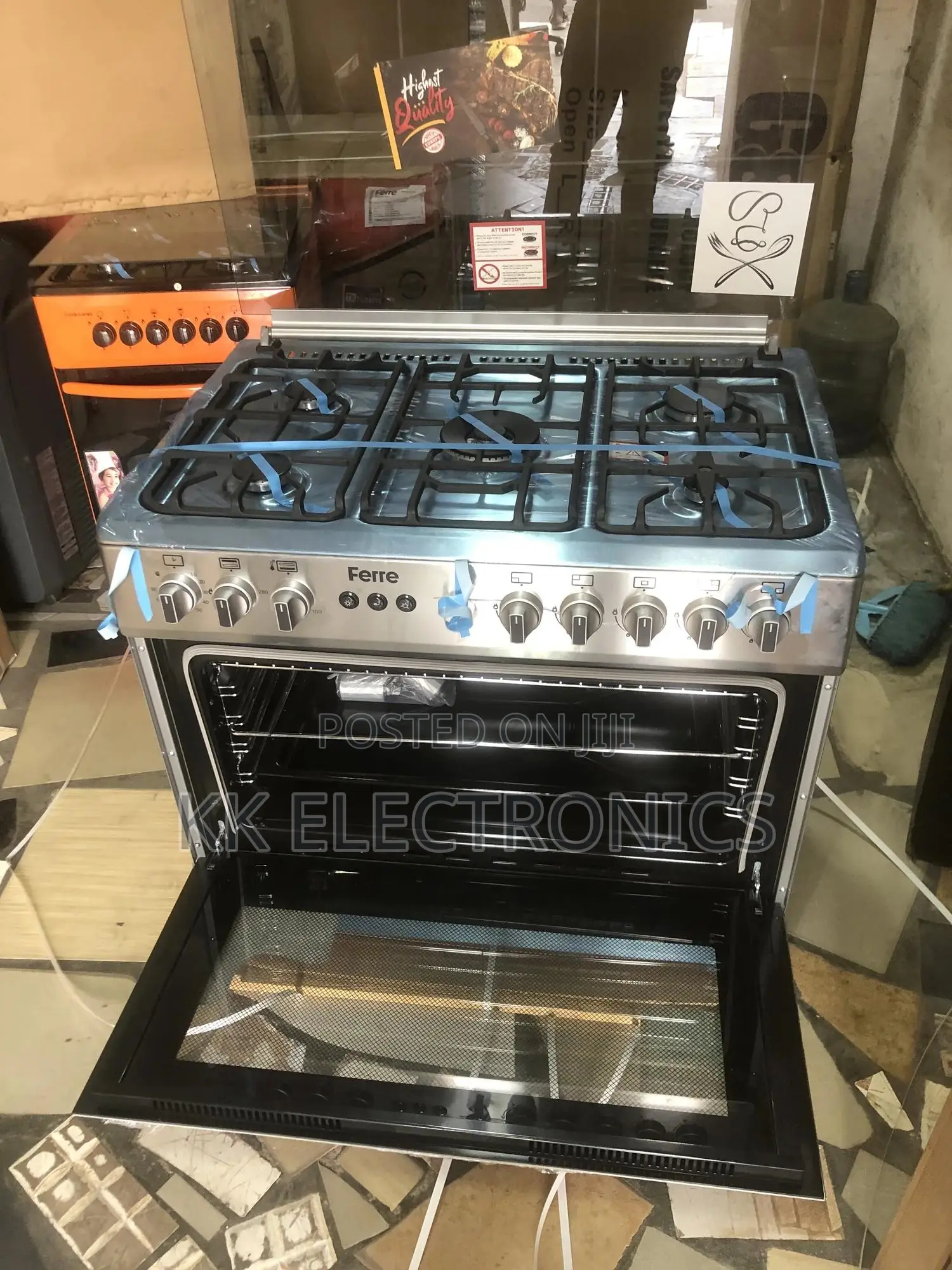 Perfectly Designed Ferre Gas Cooker 60X90. Making Impact in Accra