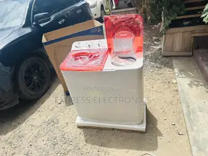 Sleek White Washing Machine 11kg Nasco