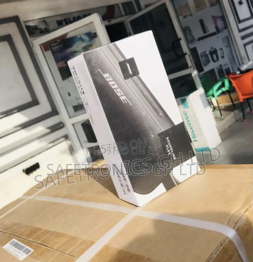  Black Sealed Bluetooth Bose Sundlink Flex Speakers 