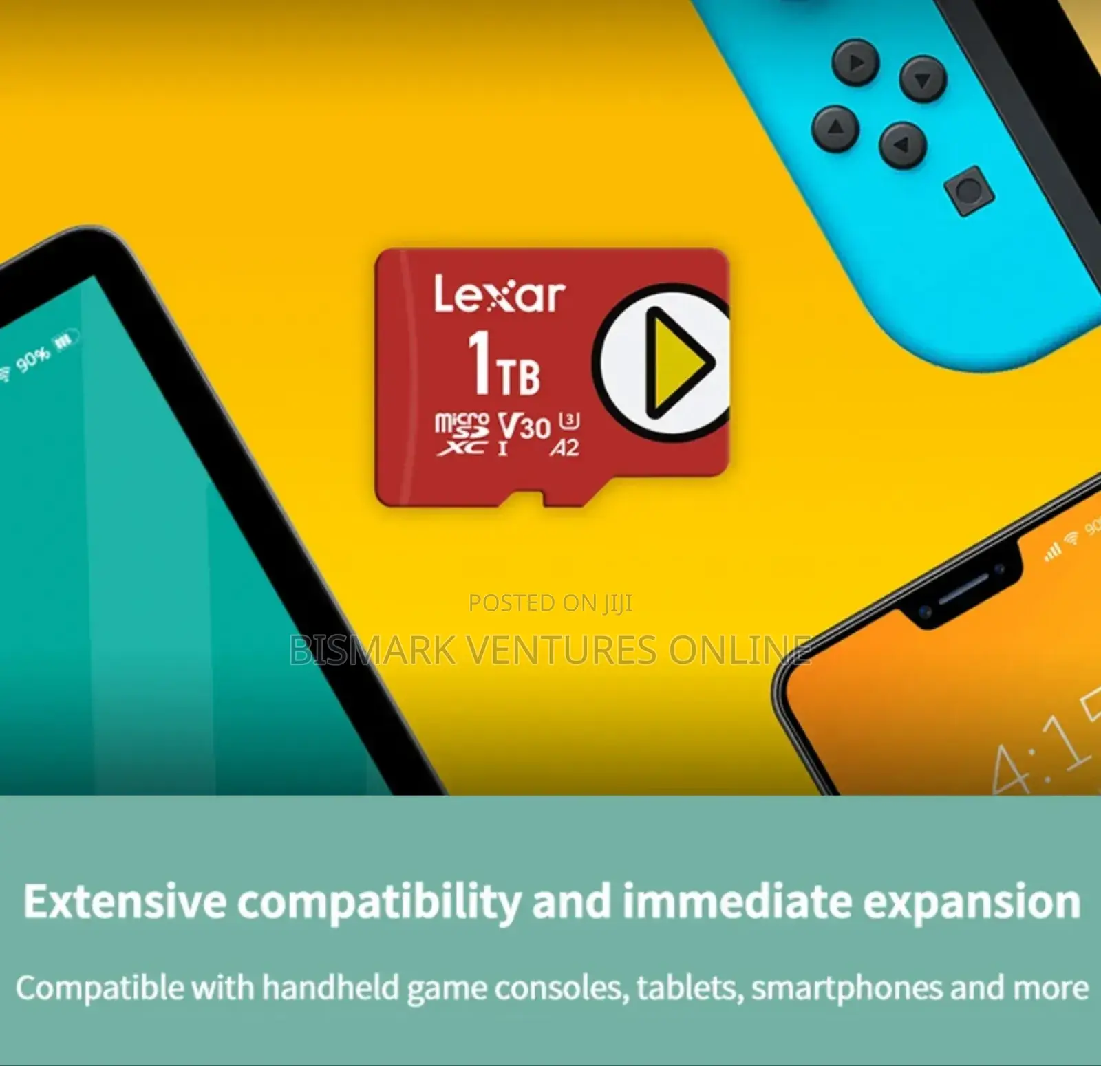 1tb Lexar Play Microsdxc Memory Card for Nintendo Switch.