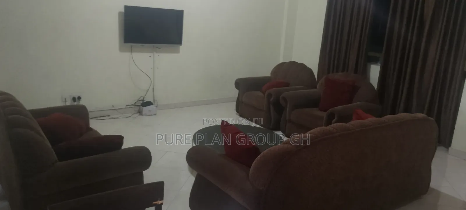 Furnished 3bdrm Apartment in Abelemkpe for rent
